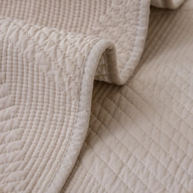 Nordic Simple Solid Color Sofa Cushion Four Seasons Pure Cotton Fabric Non-Slip Cotton Seat Cushions Universal Modern Sofa Cover Slipcover