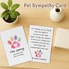 Pet Memorial Gifts for Loss of Dog, 4x6 Rotating Wooden Picture Frame, Loss of Dog Sympathy Gift- Pet Bereavement Remembrance Gifts
