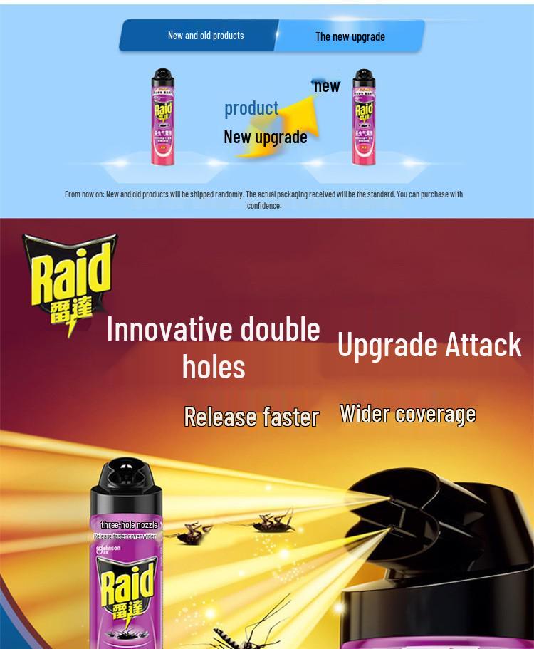 Radar Unscented Insecticide Aerosol - 600ml: Mosquito & Cockroach Killer, Insect Repellent.