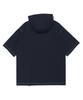 BUNKERBUSTER Contrast Stitch Lettering Hoodie Short Sleeve T-Shirt Mq7Tu424_Black