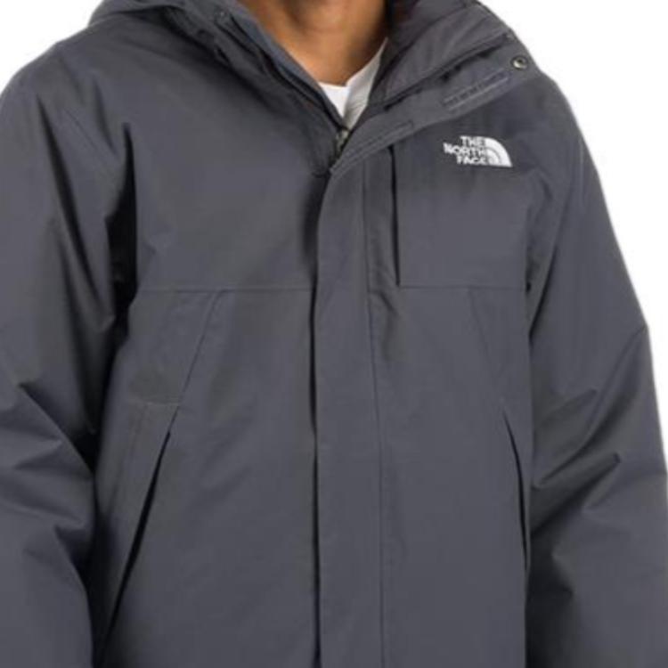 The North Face Waterproof Windbreaker Jacket Men's Gray NF0A52AN-174