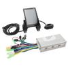 36V 48V 60V 500W 28A M6C Display Brushless Controller Kit Sine Wave 3 Modes Motor Brushless Controller Replacement