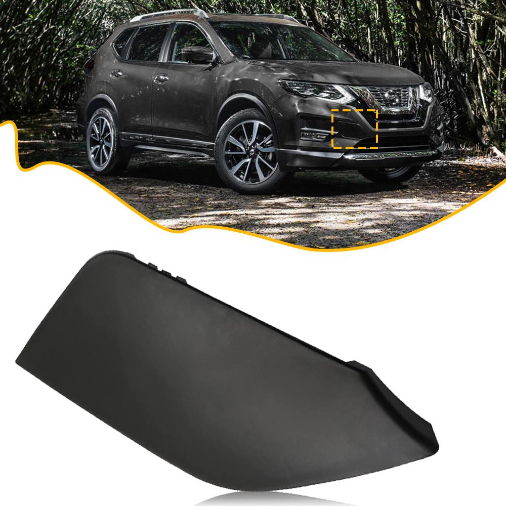 Front Bumper Tow Hook Eye Cover Cap For Nissan Rogue 2017 2018 2019 2020 OE 622A0-6FL0H Only Fit Standard Model