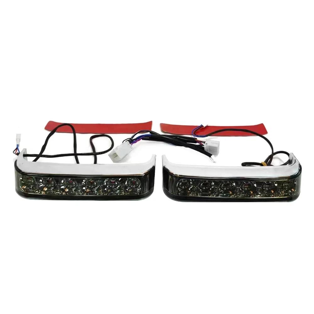 Motorcycle LED Saddlebag Brake Running Luggage Turn Signal Lights For Harley Touring Street Road Glide CVO 2009 2010 2011- 2013