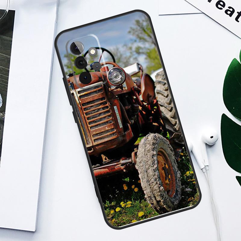 Farm Vehicle Tractor For Samsung Galaxy A13 A53 A33 A54 A34 A14 A55 A35 A15 A05 A06 A16 A22 A32 A52 Phone Case