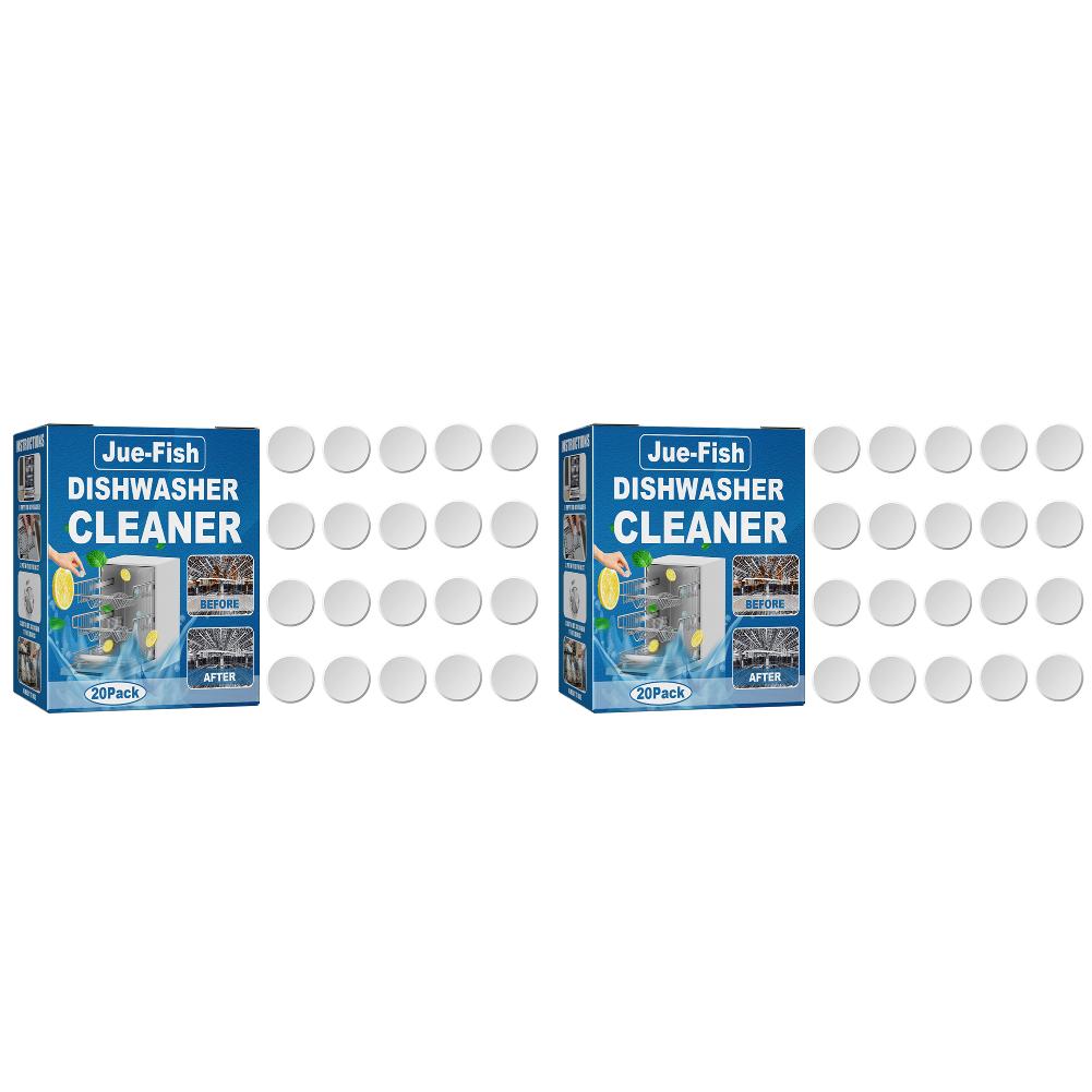 1-10pack Dishwasher Cleaner Strong Oil Stain Removal Descaling Detergent Tablets Kitchen Cleaning Tools Dishwasher Cleaning