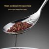 Portable 304 Stainless Steel Strainer Spoon