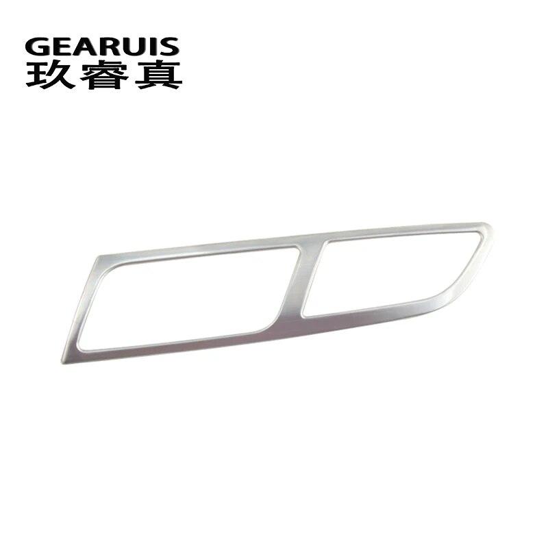 Car Styling Carbon Fiber Interior Door Handle Bowl Decoration Covers Stickers Trim For VW Volkswagen Passat B7 Auto Accessories
