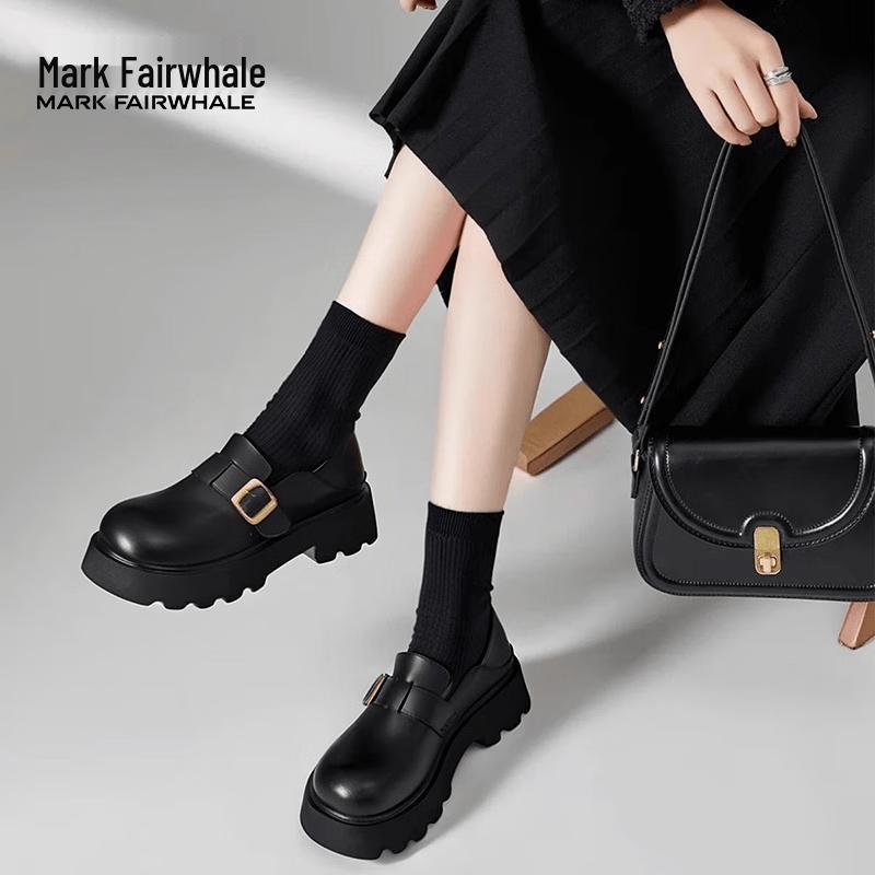 Mark Fairwhale Women s Platform Loafers 39 чёрный
