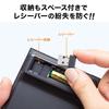 Sanwa Direct Wireless Numeric Keypad, Thin, Compact, Pantograph, Battery-Powered, 400-NT002