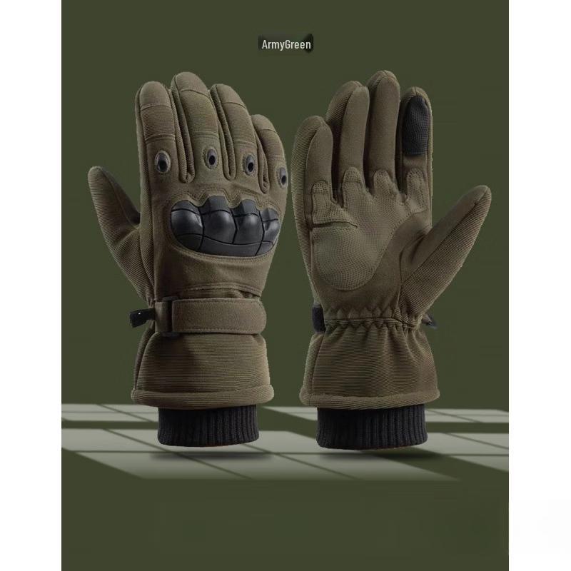 Rindu Men's Winter Thermal Outdoor Tactical Gloves