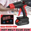 21V 1000W Welding Hot Air Guns Plastic Temperature Adjustable Anti-scald Nozzle for Lithium Battery Cordless Electric Hot Melt Glue Guns