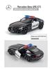 Boxed 1:36 Alloy American Mustang Rambo Police Car Toy Model for Kids
