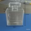 Clear Acrylic Christmas Ornament: Creative Hanging Ball for Holiday Decor or Preserved Flowers