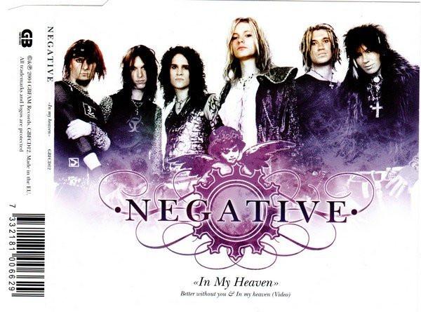 

CD NEGATIVE - In My Heaven GBFCD12 GBFam Records 2004 Japan Rock Used