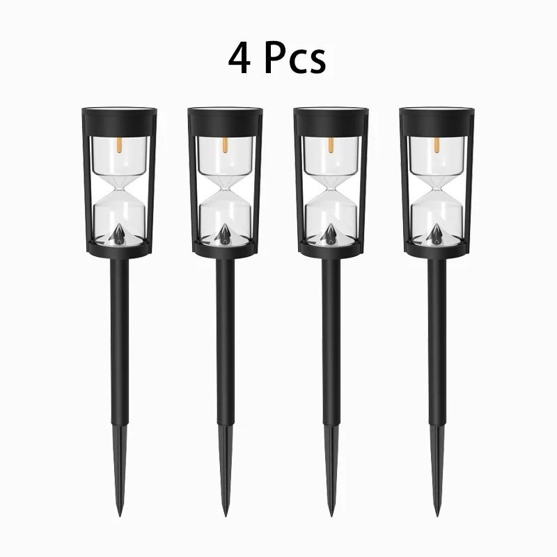4 STÜCK Solarleuchten Außen Wasserdicht Solar Gartenleuchten Wegleuchten für Ihren Garten, Landschaft, Weg, Einfahrt, Gehweg Dekoration