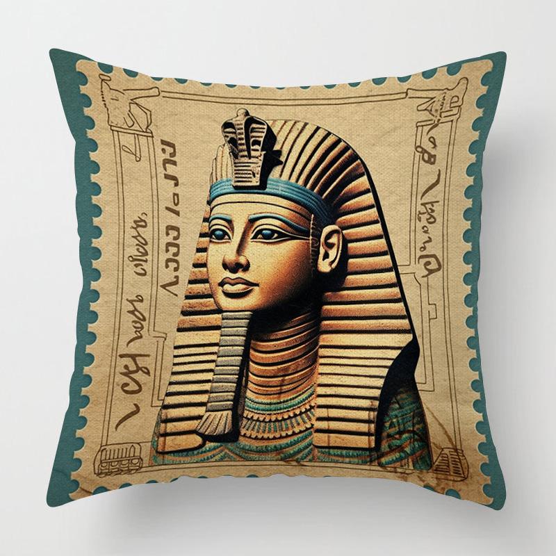 Moderne Dekorative Kissen für Zuhause Wohnzimmer Dekoration Überwurf Kissenbezug 45*45 40X40cm 60X60cm 45X45cm 50X50cm Ägypten Pharao