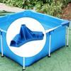Corner Seats Compatible with For Splash Frame Pools Up to 10 Feet Long