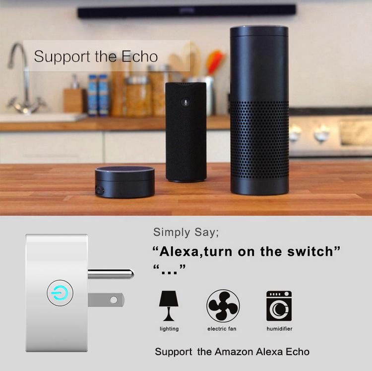 US Standard WiFi Smart Socket - Alexa Compatible Home Switch