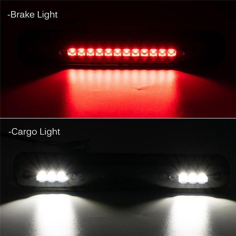 AA92-High Mount Stop Light 3Rd Tail Brake Light For Chevy Silverado GMC C/K 1500 1988-1998
