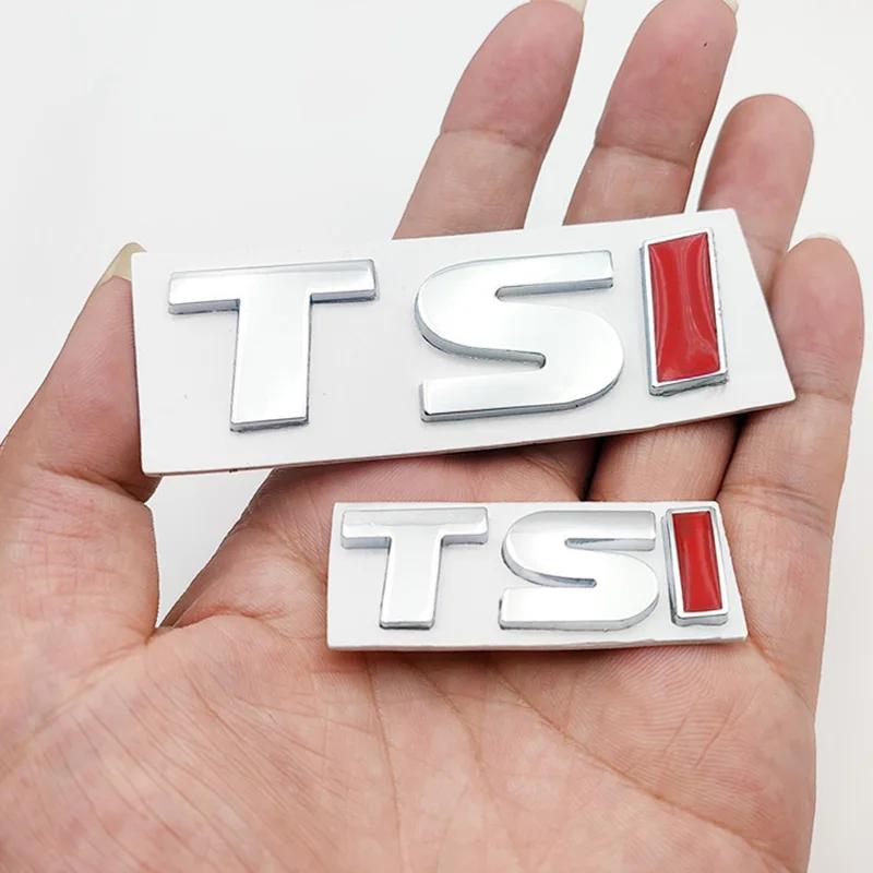 Metal Letters For Car Volkswagen Golf 7 TSI VW Jetta Polo 5 6 Tiguan Passat MK7 MK6 TSI Logo Emblem Sticker Trunk AccessoriesNB9