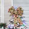 Decorative Christmas Whimsical Bows In Bright Fabrics For Joyful Decor Seasonal