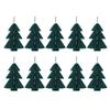 Pack of 10 Christmas Tree Hangings Colorful Honeycomb Pendant Ornament Paper Hanging Decoration Festival Party Supplies