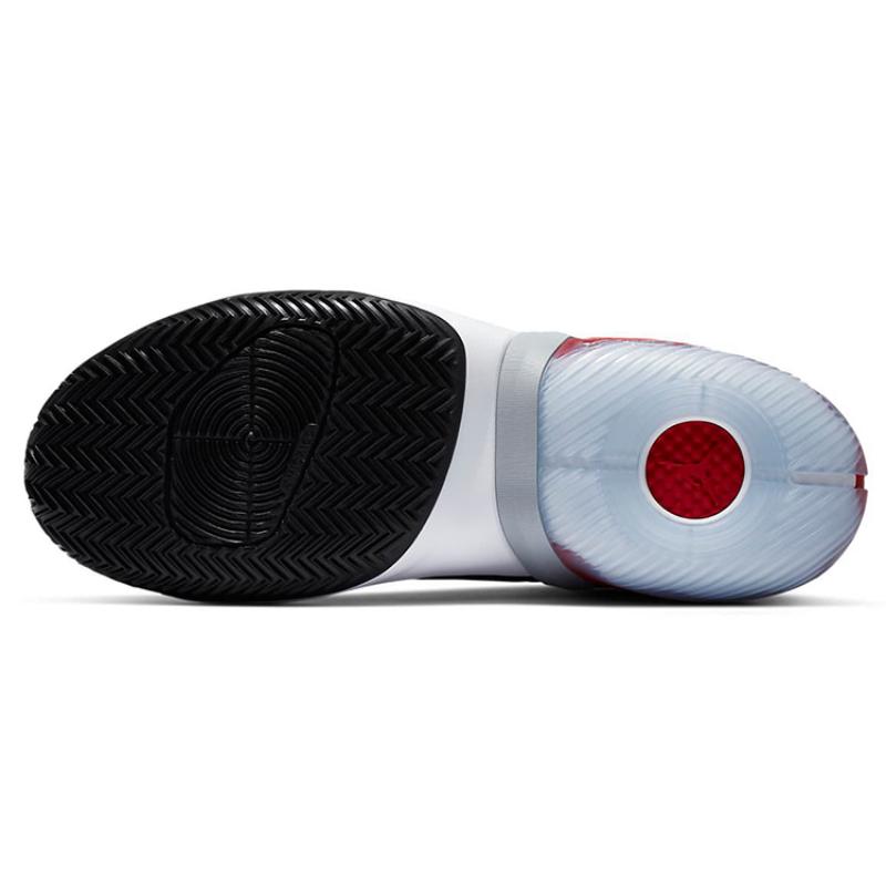 Jordan Reakční basketbalové boty Pánské Mid top Černé/Bílé/Červené Jordan CK6617-006