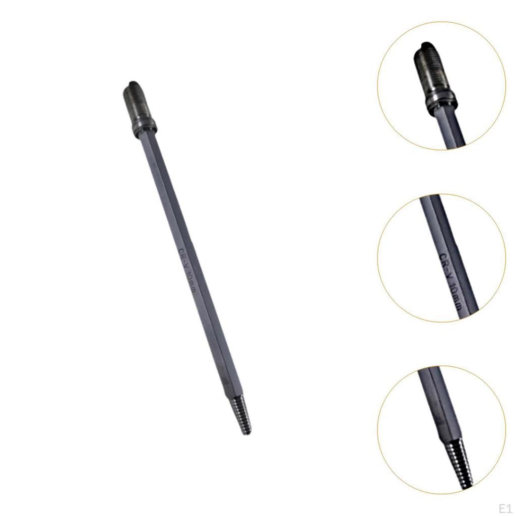 Broken Spark Plug Removal Tool,Damaged Screw Remover Steel Compact Hexagonal Grip for Automobile