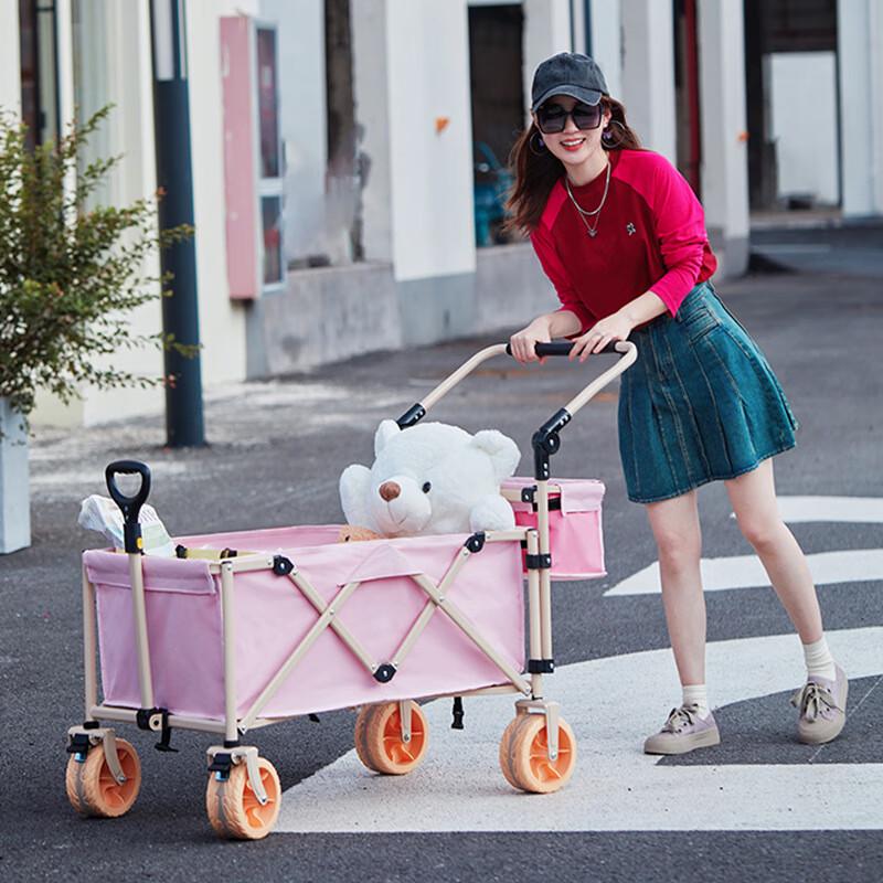 Suiyuan Outdoor Foldable Camping Cart with Canopy
