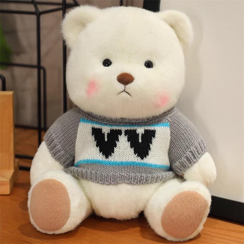 Teddy Bear Plush Sweater Toy - Perfect Birthday Gift for All Genders