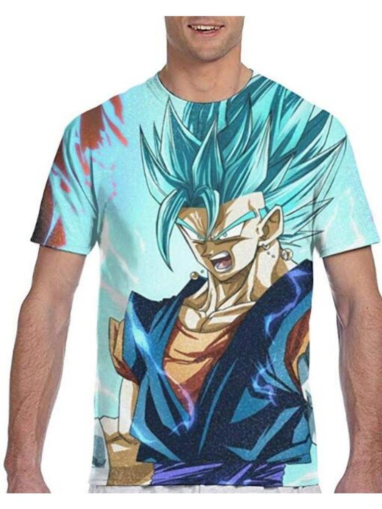 Sommer Dragon Ball Kinder T-Shirt 3D Druck Kurzarm Cartoon Super Saiyan T-Shirt Kinder Edition
