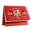 Chinese Style New Year Calendar Traditional Standing Flip Calendar  Daily Planning