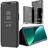 Protective Case for Xiaomi 12 / 12x - eFConnection - Smart Case Clear View - Black