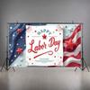 USA Theme Lightweight Event Banner Polyester Material Holiday Decoration for Patriotic Events Party Decoration