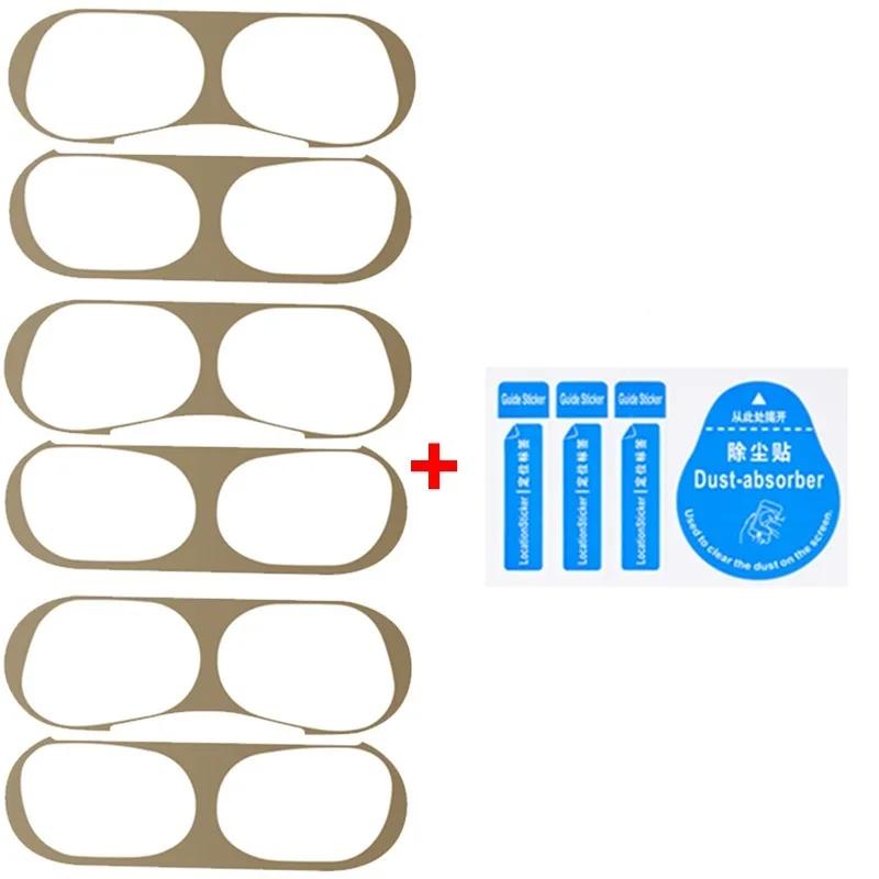 Dust-proof Sticker for Apple AirPods Pro Ultra-Thin Metal Dust Guard Protective Earphone Film for AirPods Pro 2 Cleaning Sticker