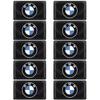 2/5/10PCS BMW E46 E39 E38 E90 E60 E36 F30 F20 X3 X5 X7 M Logo Car Steering Wheel Wheel Center Emblem Badge Sticker Decal Styling MM1