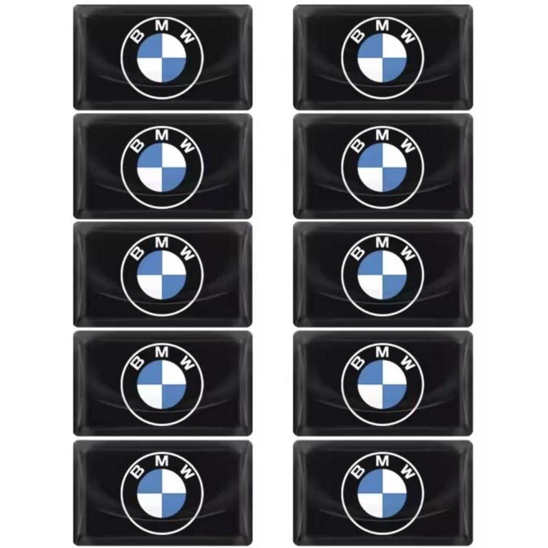 2/5/10PCS BMW E46 E39 E38 E90 E60 E36 F30 F20 X3 X5 X7 M Logo Car Steering Wheel Wheel Center Emblem Badge Sticker Decal Styling MM1
