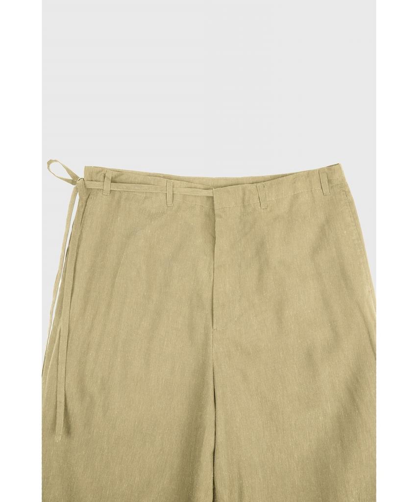 YOUTH Side String Pants - Light Yellow