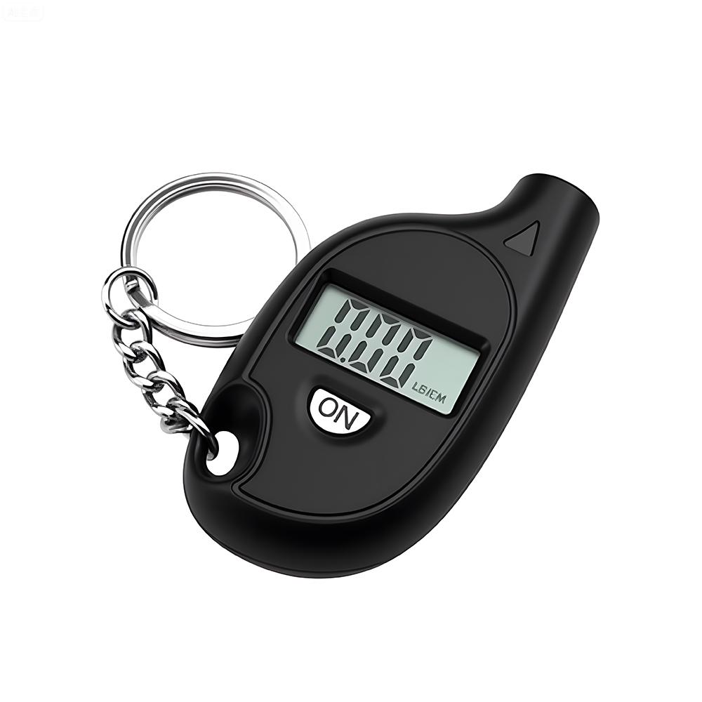 Keychain Tire Pressure Gauge - Mini Digital Display Car Tire Pressure Monitor Tool