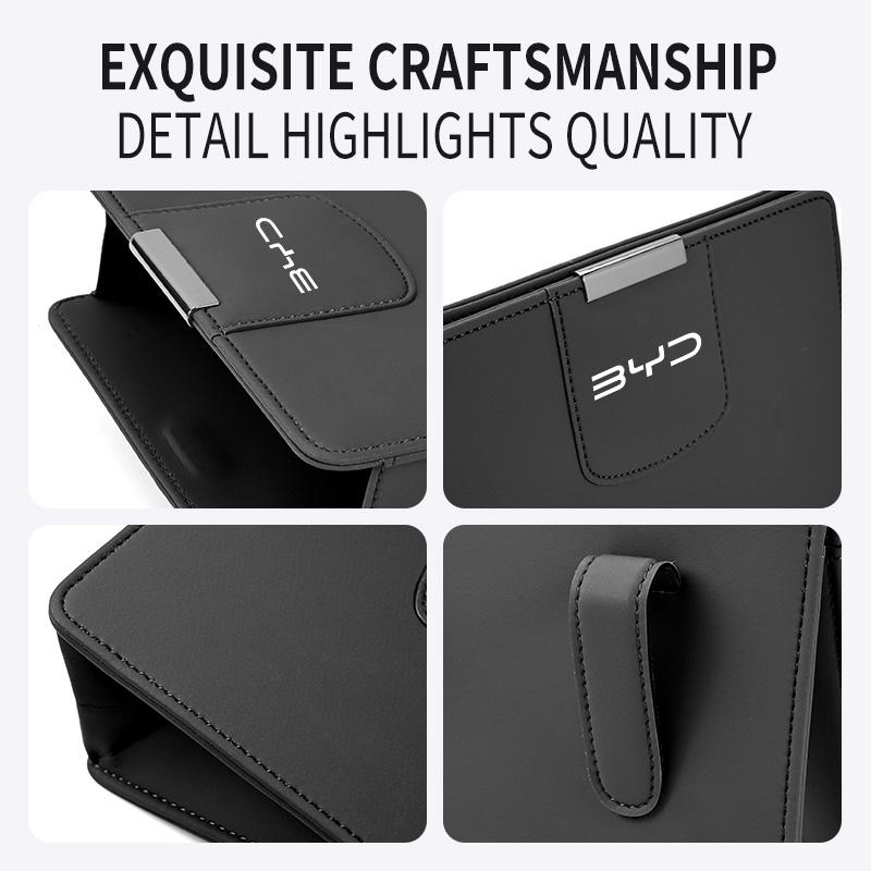 Suitable for BYD Ato 3 Seal Seagull Dolphin Fa 3 Tang F3 E6 Yuan Song Plus car side door storage box seat back hanging trash can