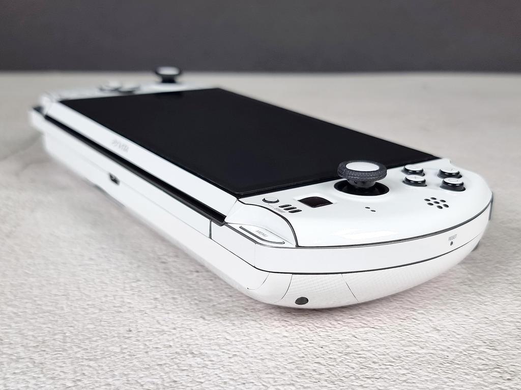 GPD Win 4 Skin, PS Vita White Edition, Vollfolierung Vinyl Skin für GPD Win 4 (Entworfen von POP SKIN)