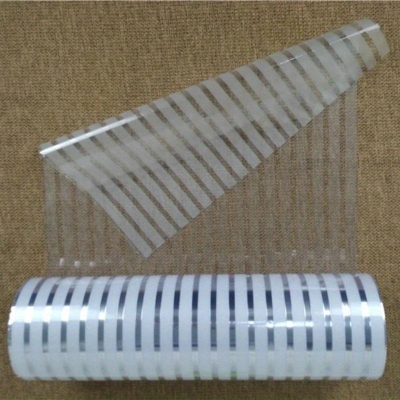 Autocolante din sticlă cu dungi orizontale Film decorativ pentru baie de birou Film decorativ pentru fereastră din sticlă fără adeziv static