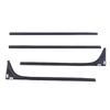 4Pcs Car Window Seal Strip Set Replacement for Mazda BT50 4 Doors 2012-2019 1D00-50-640 Rubber Weather Proof Supplies