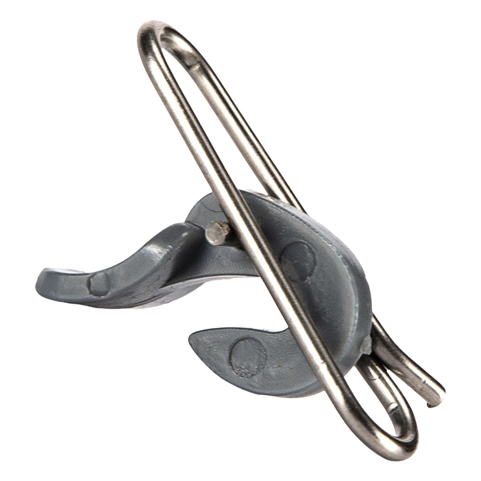 Fishing Accessories Impact Baits Clip Stainless Fishing Impact Hook Release Clip Baits Hook Release Clip Hook Decoupling серый