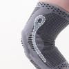 Gestrickte Kniekompressionsbandage mit seitlichen Stabilisatoren Patella-Polster Damen Herren Meniskusriss Verletzung Regeneration Gelenkschmerzen Laufen Sport Kniebandage