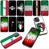 Italy Italia National Flag for Samsung Galaxy A25 A37 A57 A12 A14 A31 A41 A50 A51 A70 A71 A72 A21S A04 M15 Note 20 9 8 10 Case