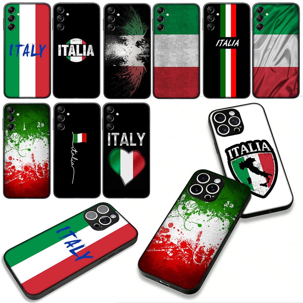 Italy Italia National Flag for Samsung Galaxy A25 A37 A57 A12 A14 A31 A41 A50 A51 A70 A71 A72 A21S A04 M15 Note 20 9 8 10 Case