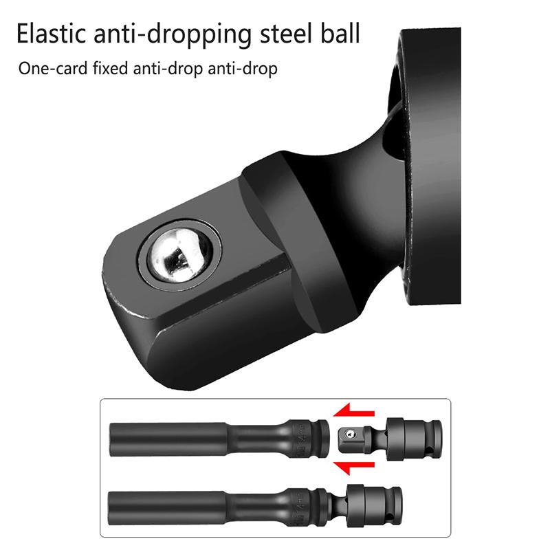 1/2 Air Cannon Pneumatic Universal Head 360 Degree Rotation Large Flying Universal Joint Joint