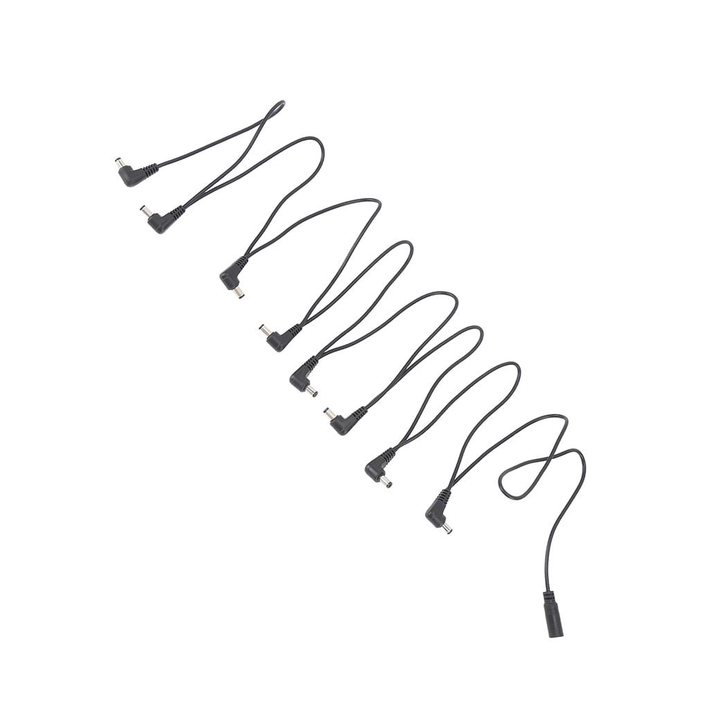 1 To 8 Way Daisy Chain Cable Guitar Effect Pedal Power Supply Splitter Cable for Guitar Effect Board